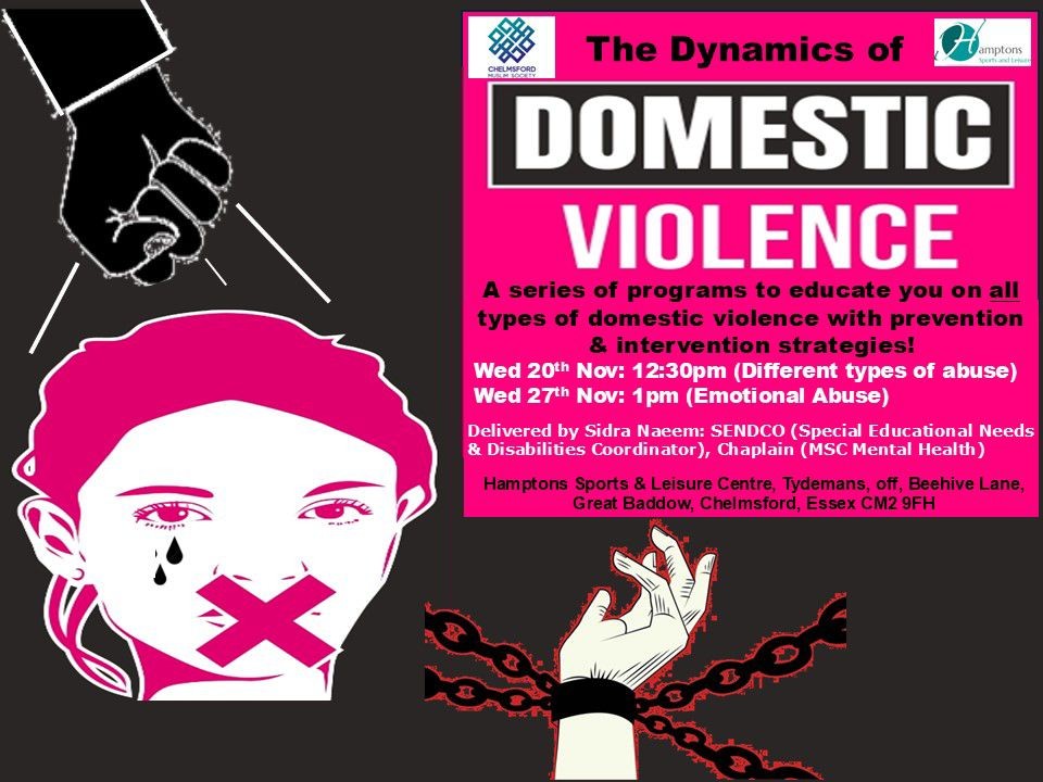 20th Nov Domestic Violence Poster